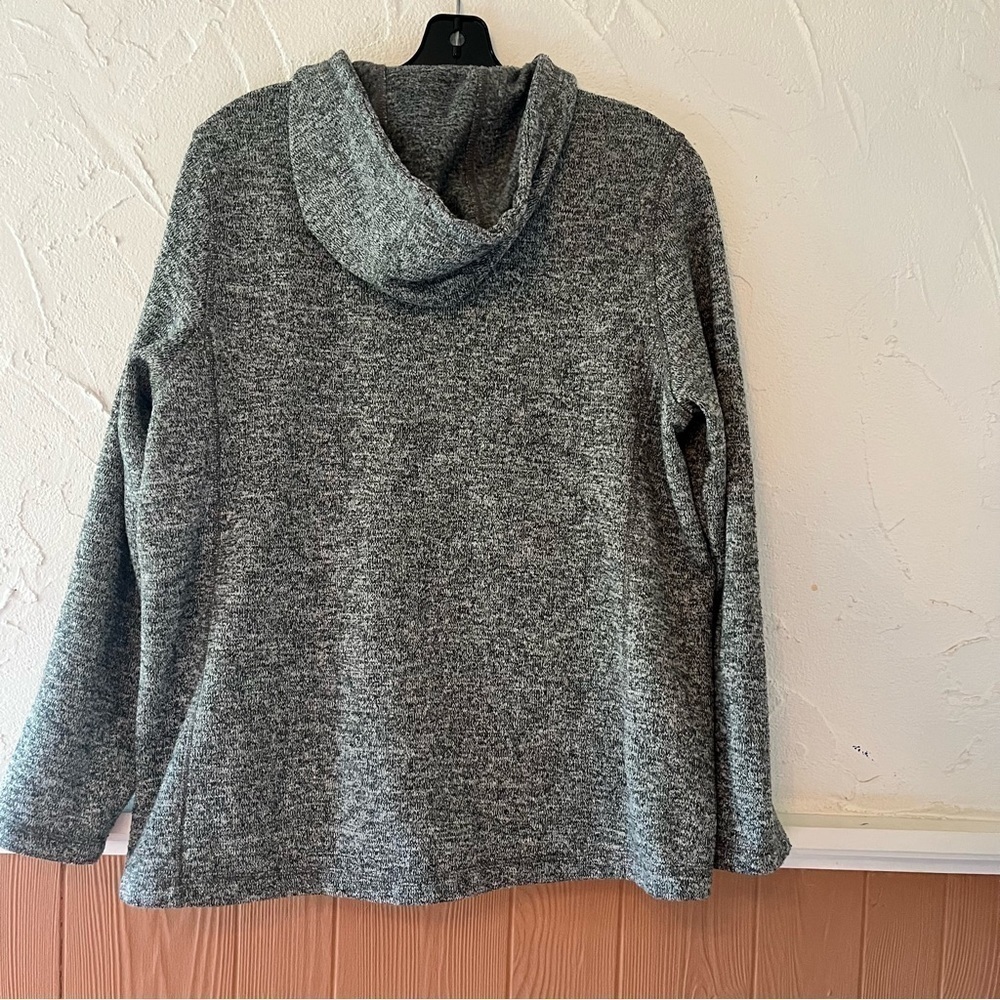 George Gray Front Zip Hooded Sweater Size 2X - Picture 2 of 6